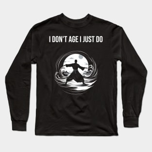 Tai Chi, Tai Chi Lover Gift, Martial Artist, Tai Chi Gift, Tai Chi Teacher, Chinese Martial Arts Long Sleeve T-Shirt